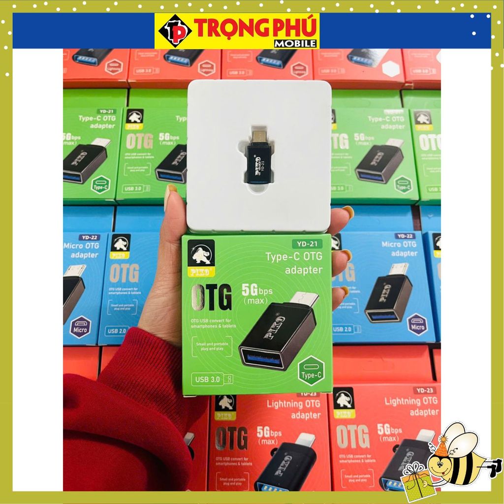 Đầu Chuyển OTG Piko YD-21 USB-TypeC CH02