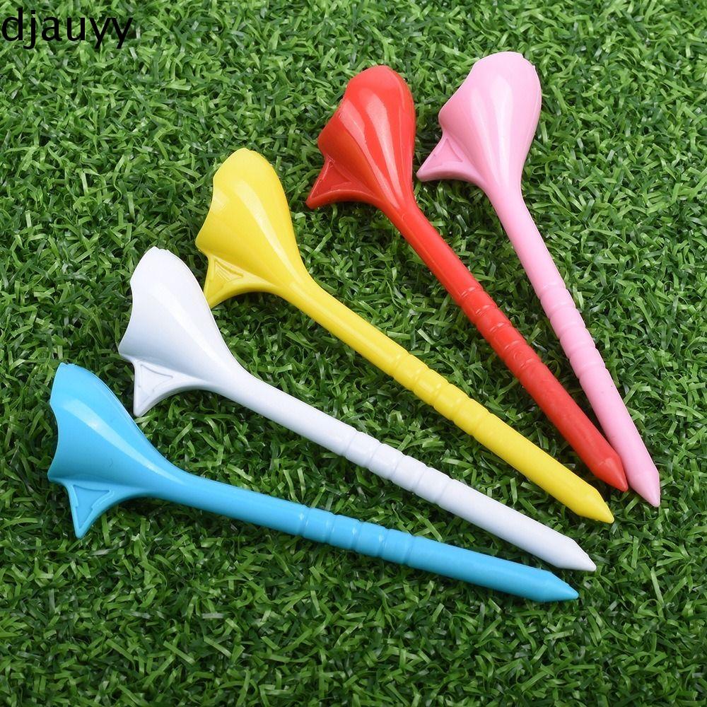 DJAUYY 83mm Gậy Golf 10 ° Nhựa Màu trơn Dụng cụ giữ bóng golf Áo Thun Tập Golf Giảm ma sát Bước xuống áo thun Huấn luyện golf
