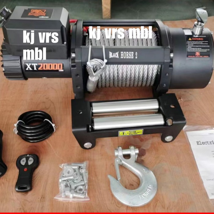PROMO- WINCH DEREK 20000LBS 12TON TALI SLING BAJA 24V Giá 16,120,000 Đồng*Miễn phí vận chuyển
