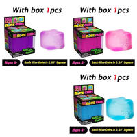 (Local Seller) NeeDoh Nice Cube Schylling Cube Squishy Toys Soft Stress-Relief Sensory Squeeze Toy Rebound Release Anxiety Toys for Kids and Adults