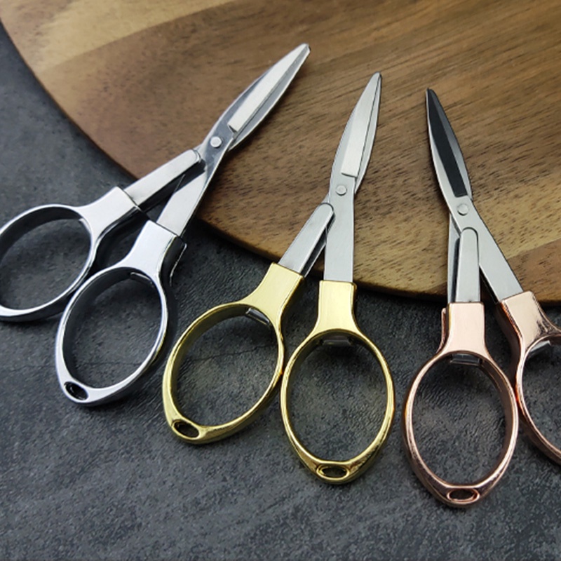 Stainless Steel Foldable Scissors 8Words For Fishing Cutter