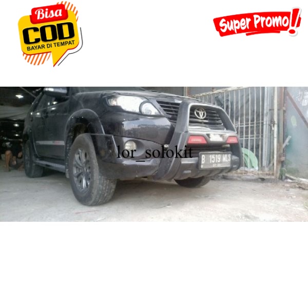 Promo Bemper Bodykit Toyota Fortuner Trd 2011-2015 Body Kit Bodikit Body Kit Grade-A Lentur-Kuat-Tebal Harga 1,100,000 rupiah*Gratis Ongkir