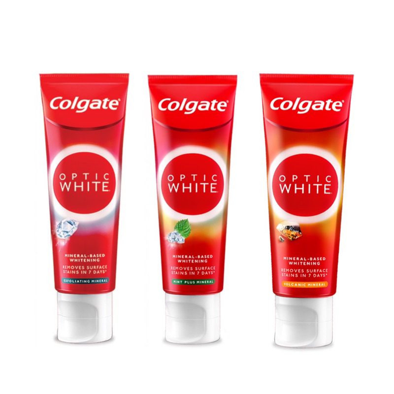 COLGATE Pasta Gigi Optic White Whitening Toothpaste Sparkling White 100g