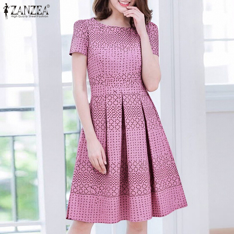 open lace back dress Self-Portrait - Cream Polka Dot Taffeta Midi Dress