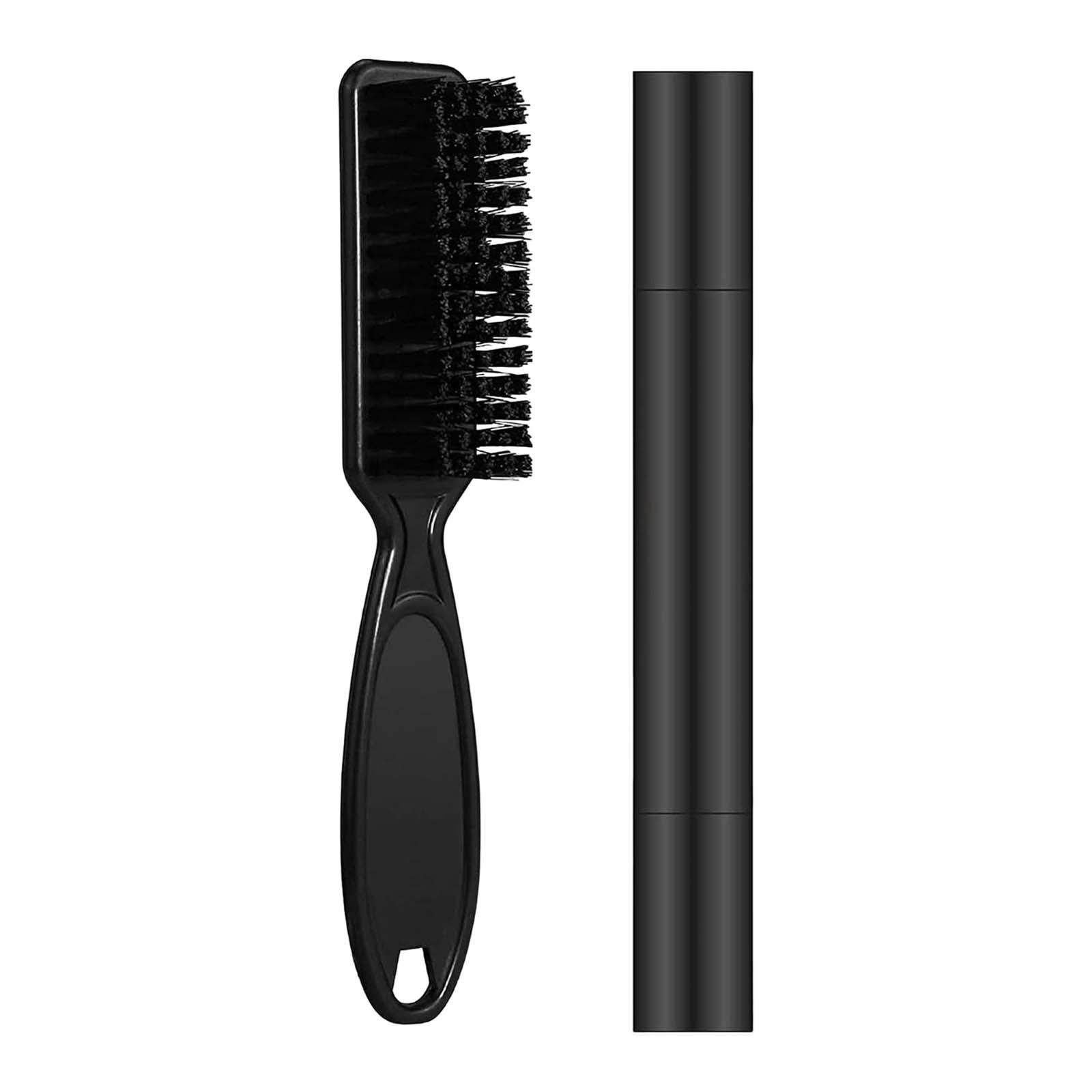 Bolehdeals 2 sản phẩm bút chì làm đầy râu hai đầu Bộ lược chải râu bút làm