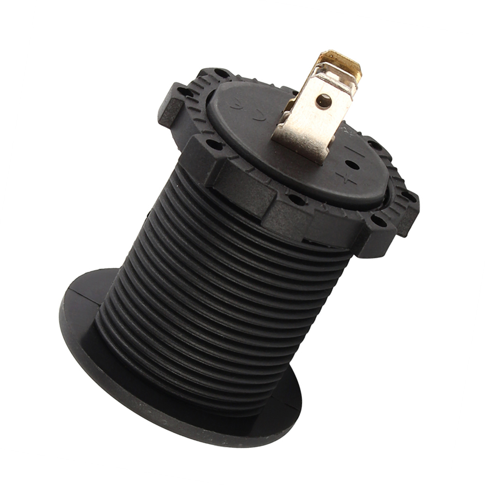 Dc 12-24V Vôn kế Ampe kế xe Vôn kế đèn LED kép Ampe kế thân thiện với môi trường Nylon cho xe máy