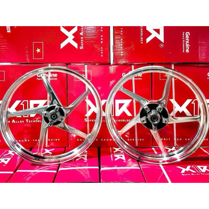 Mâm 5 cây CNC x1r ex150 ex155 - 5 cây xéo 1.6/1.85 - chính hãng x1r