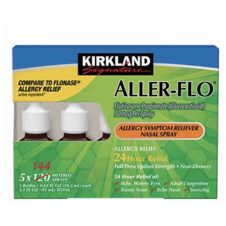 Xịt mũi chống dị ứng xịt xoang Aller Flo Kirkland Mỹ