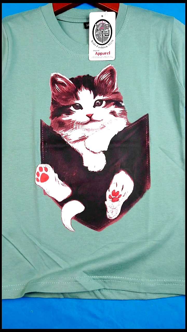 t-shirt Baju Kaos Kuromi Anak Perempuan Katun Premium KFS 38