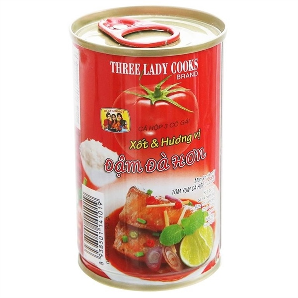 Cá 3 cô gái nắp giật 155g