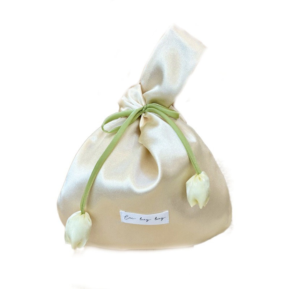 OOC Tay cầm TOPE Túi đeo tay hoa tulip Hình áo vest Sức chứa lớn Túi Quà Tặng ngày Nữ Thần Thanh lịch Phong cách Trung Quốc mới Túi làm đẹp đám cưới Ngày Nữ Thần - 5