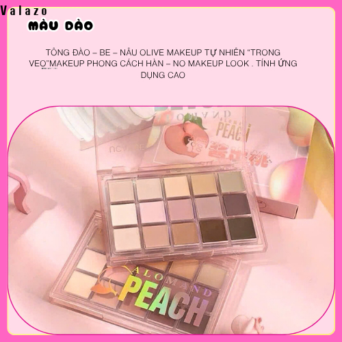 Bảng Phấn Mắt UCANBE 16 Ô Tông Nude Đào Dễ Dùng Lì Nhũ Lên Màu Chuẩn Không Rơi Bột Miễn Phí Vận Chuyển Hàng Mới Khuyến Mãi Bảo Hành Chính Hãng Chất Lượng Cao Dành Cho Phái Đẹp - 2