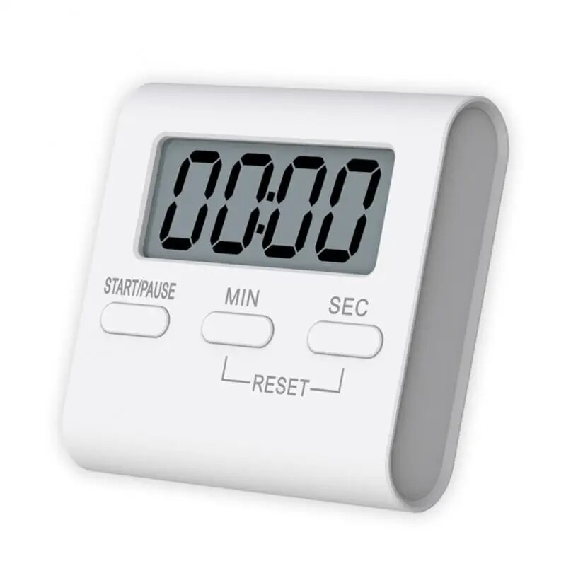 【Bestselling】 Digital Kitchen Timer Lcd Cooking Timer Strong Magnet Back For Cooking Baking Sports Games Kitchen Gadget Not Included