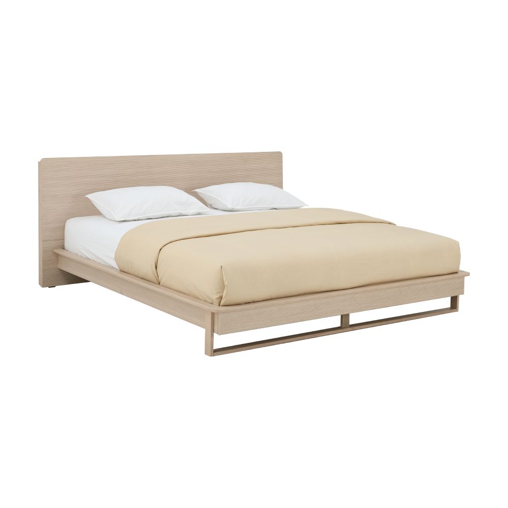 INDEX LIVING MALL เตียงนอน รุ่นชิบูย่า ขนาด 5 ฟุต - สีไลท์ โอ๊ค ราคา 14,310 บาท*ส่งฟรี