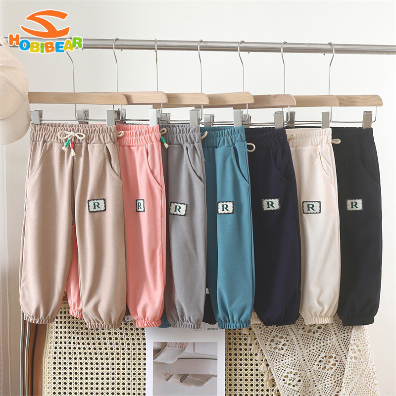 HOBIBEAR Kids' pants Girls' pants Boys' pants Kids' sweatpants Slacks ราคา 134 บาท*ส่งฟรี