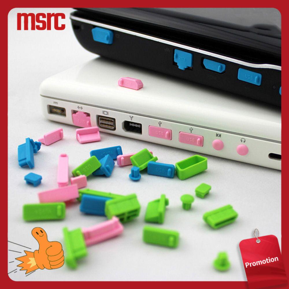 MSRC 16pcs 13pcs Đa năng Phụ kiện máy tính HDMI Cổng USB Type