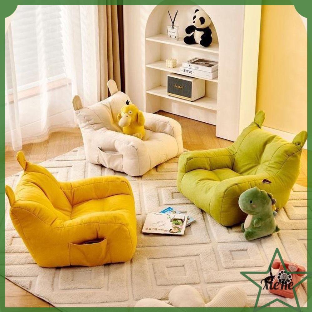 XIEKE Mềm mại Ghế Sofa Nhỏ Thoải mái Tiện dụng Ghế Sofa Gấu Trẻ Em Dễ thương cho trẻ em với túi lưu trữ Ghế sofa cotton có thể giặt được Dành cho bé trai và bé gái