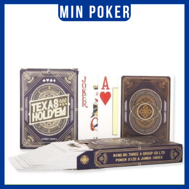 Bộ bài tây Texas Holdem cao cấp (Có video sản phẩm)