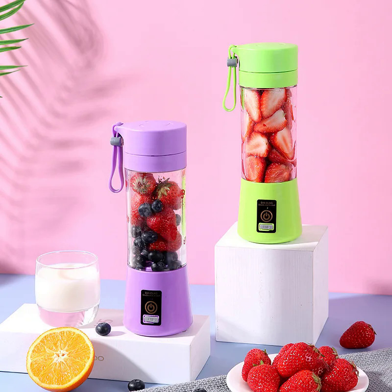 Hot xách tay điện máy ép trái cây USB có thể sạc lại cầm tay sinh tố Máy xay sinh tố Máy trộn trái cây Milkshake Maker Máy thực phẩm cấp vật liệu