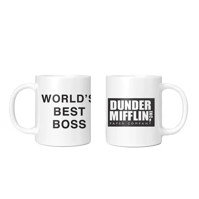  Porcelain WuRen SYNCHKG111723 Dunder Mifflin The Office - Funny  coffee mug by Donbicentenario, one size, Multicolor : Home & Kitchen