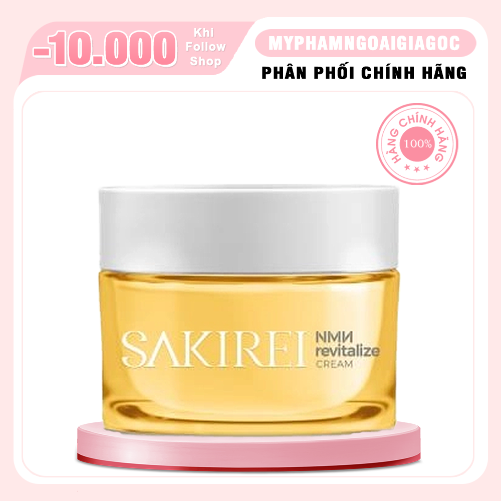 Kem tế bào gốc NMN tái sinh, phục hồi da Sakirei NMN Revitalize Cream 50ml