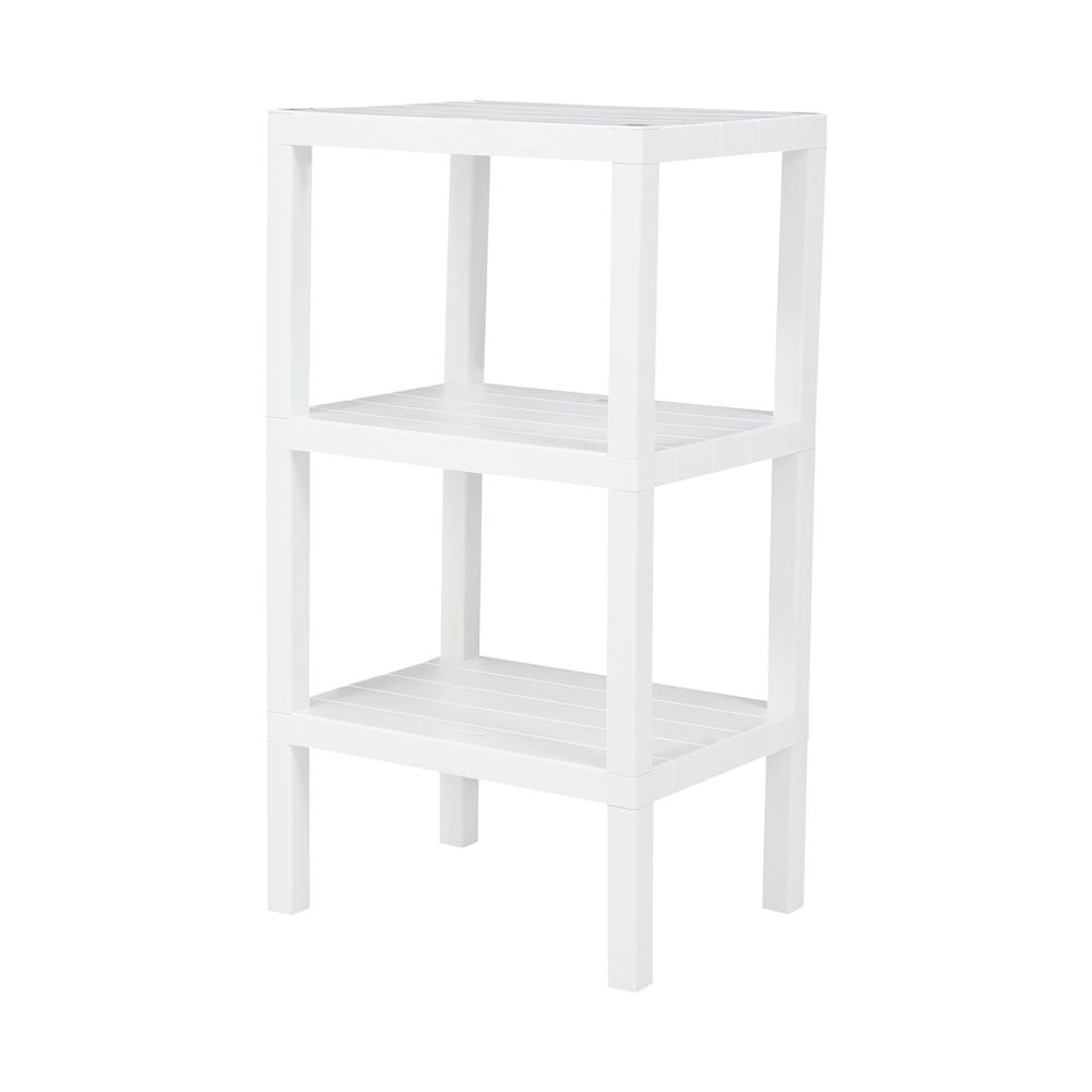 HomePro ชั้นวางของ 3ชั้น ขนาด 30x40x73cm. สีขาว แบรนด์ STACKO ราคา 349 บาท*ส่งฟรี