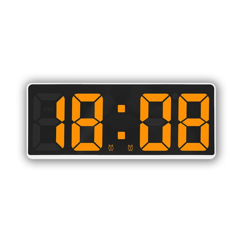 【COD&Fast Delivery】 Home Decor Temperature Calendar Nightlight Backlight Electronic Clock Large Number Alarm Clock LED Digital