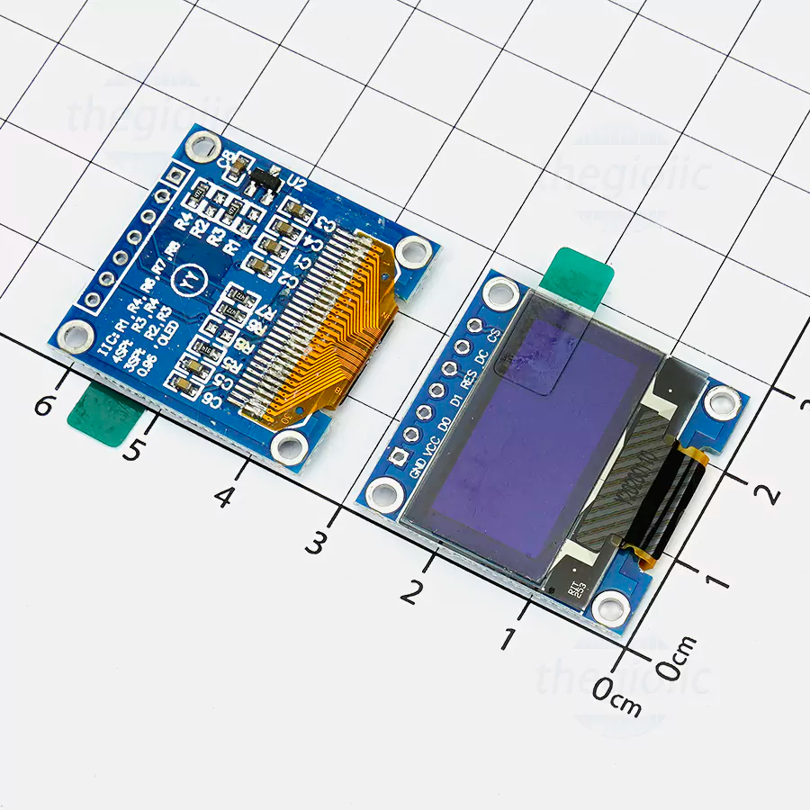 LCD OLED SSD1306 0.96inch 128x64 Chữ Trắng 7 Chân Giao Tiếp SPI Giá 115,988 Đồng*Miễn phí vận chuyển