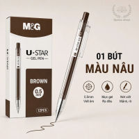[🔥12 MÀU 2026] Bút Bi Nước Mực Gel Bấm Nhiều Màu Nhanh Khô 0.5mm M&G-Viết Bi Học Sinh Văn Phòng Mực Đều 87977