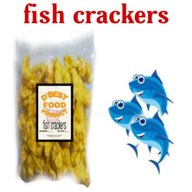 fish cracker 100 grams sulit pack for sale. kropek like kutkutin