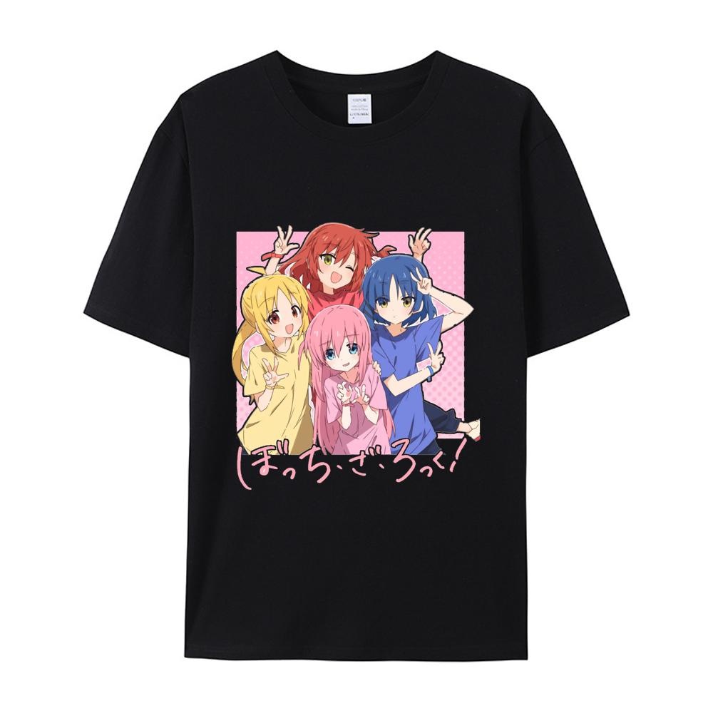 New store openingBocchi the Rock Manga Ryo Tee women graphic manga summer tshirt girl anime comic clothing2025 COD - 5