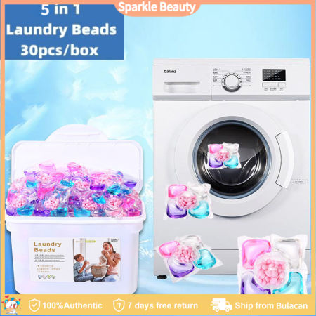 5-in-1 Laundry Pods - Detergent, Softener & Fragrance Balls