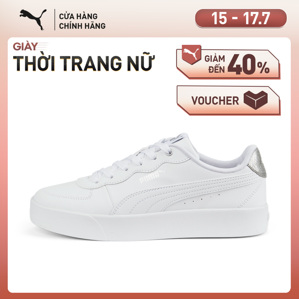 Giày thời trang PUMA Nữ Skye Clean Distressed Màu Trắng
