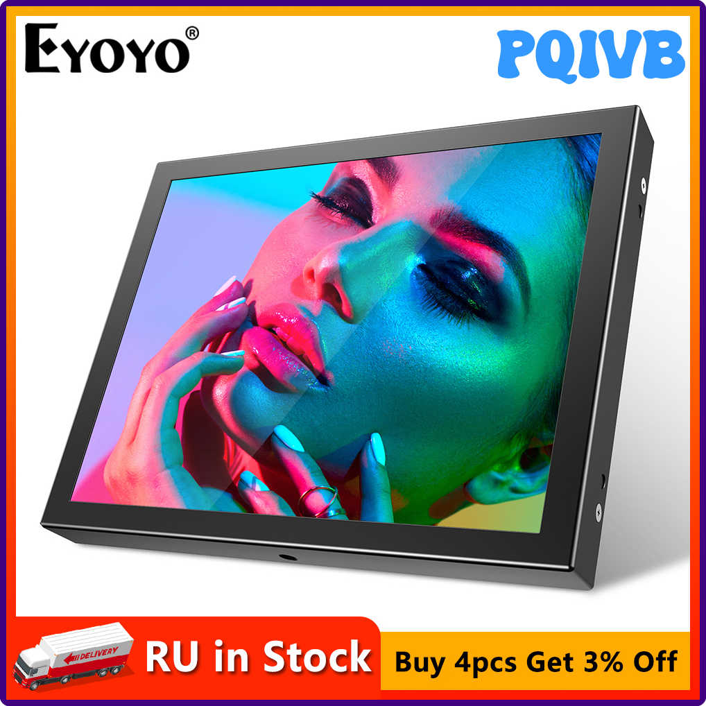 Portable Monitor 12 Monitor Eyoyo Inch Small Monitor, 1024x768