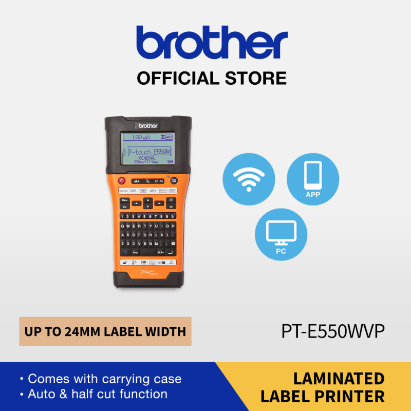 Brother PT-E550WVP Label Printer Singapore