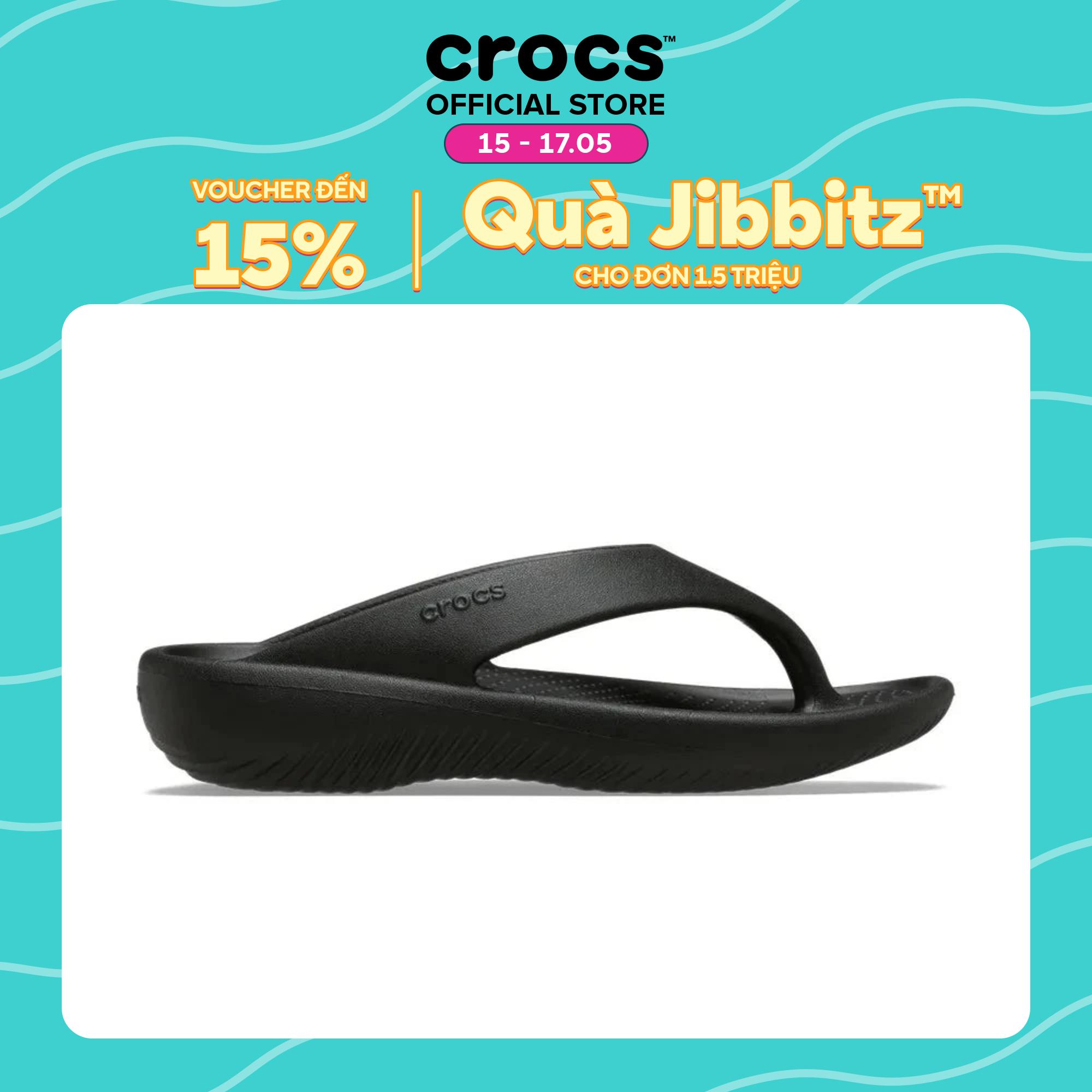Dép Xỏ Ngón Nữ Crocs Mellow Recovery - Black - 211100-001