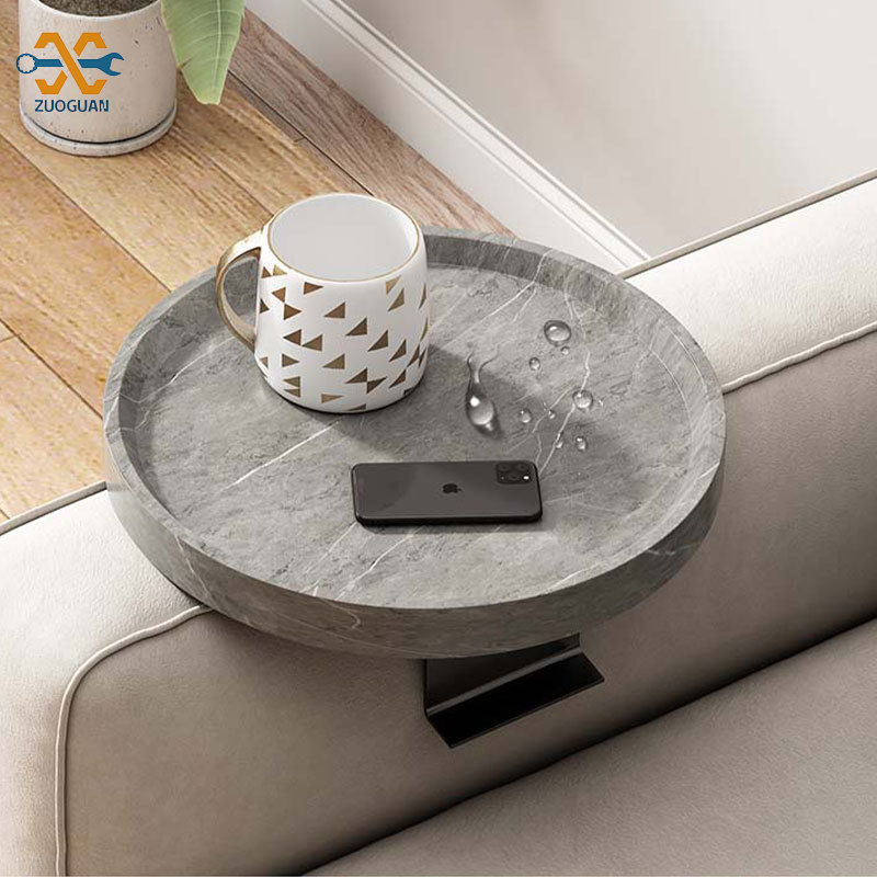 ZUOGUAN Sofa, small coffee table, minimalist and creative side table, household side table, sofa corner table, tea table, sofa armrest, tray, storage rack - ยี่ห้อ ZUOGUAN ราคา 321 บาท*ส่งฟรี