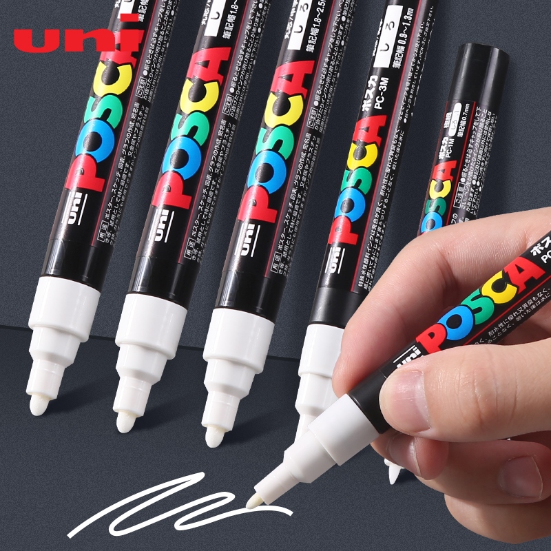 Uni Posca Paint Markers Set of 8, 12