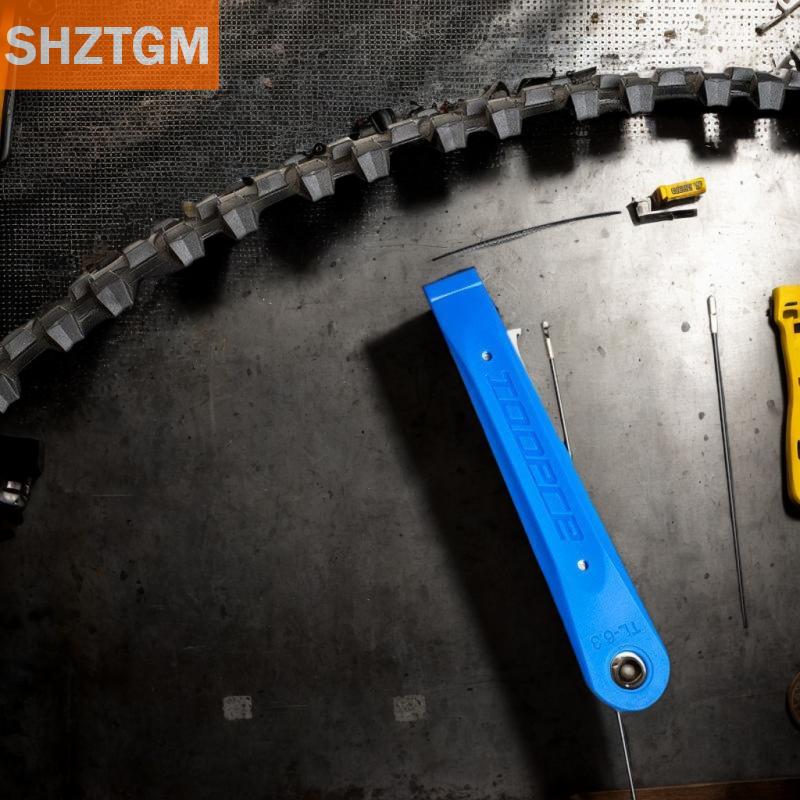 [COD] SHZTGM ยางรถจักรยาน2ชิ้น, บาร์งัดเสือภูเขาโลหะไนลอนพลาสติกหนาเครื่องมือซ่อมแซมยางแกน ราคา 120 บาท*ส่งฟรี