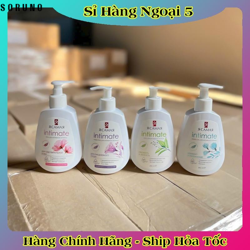 Dung dịch vệ sinh Intimate YA SAMAYA 265ML của Nga hàng chính hãng chất lượng cao tiện dụng cho phụ nữ an toàn cho sức khỏe miễn phí vận chuyển khuyến mãi tốt bảo vệ vùng kín sạch sẽ thơm tho sử dụng hàng ngày
