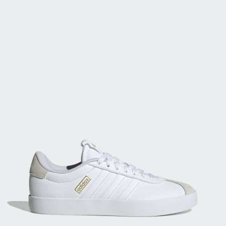 adidas Women's VL Court 3.0 Low Skate Shoes, White