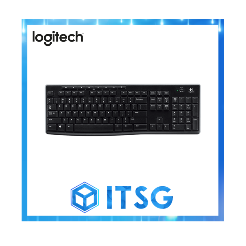Logitech K270 Wireless Keyboard with Unifying (Local 3 Yr Warranty) Singapore