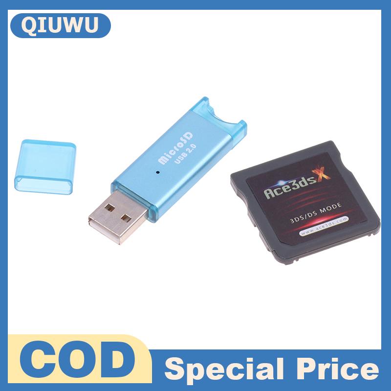 QIUWU ตลับเกมประสิทธิภาพสูงตลับคอมโบซูเปอร์สำหรับ ACE3DS พลัส NDS 3DSLL ราคา 196 บาท*ส่งฟรี