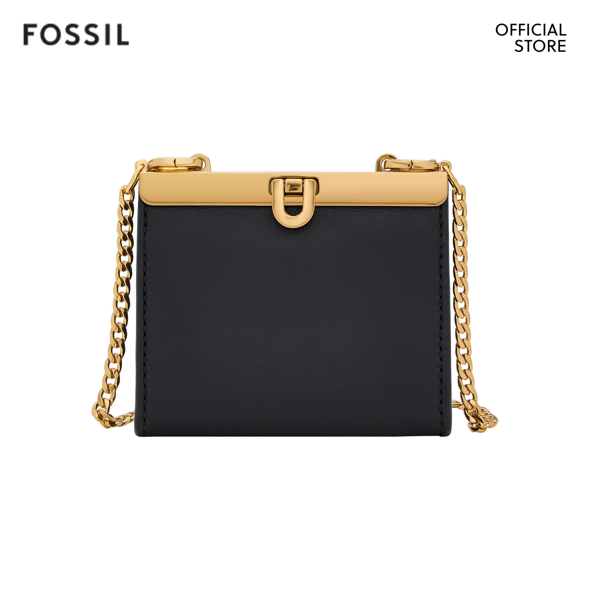 Fossil leather sling bag best sale