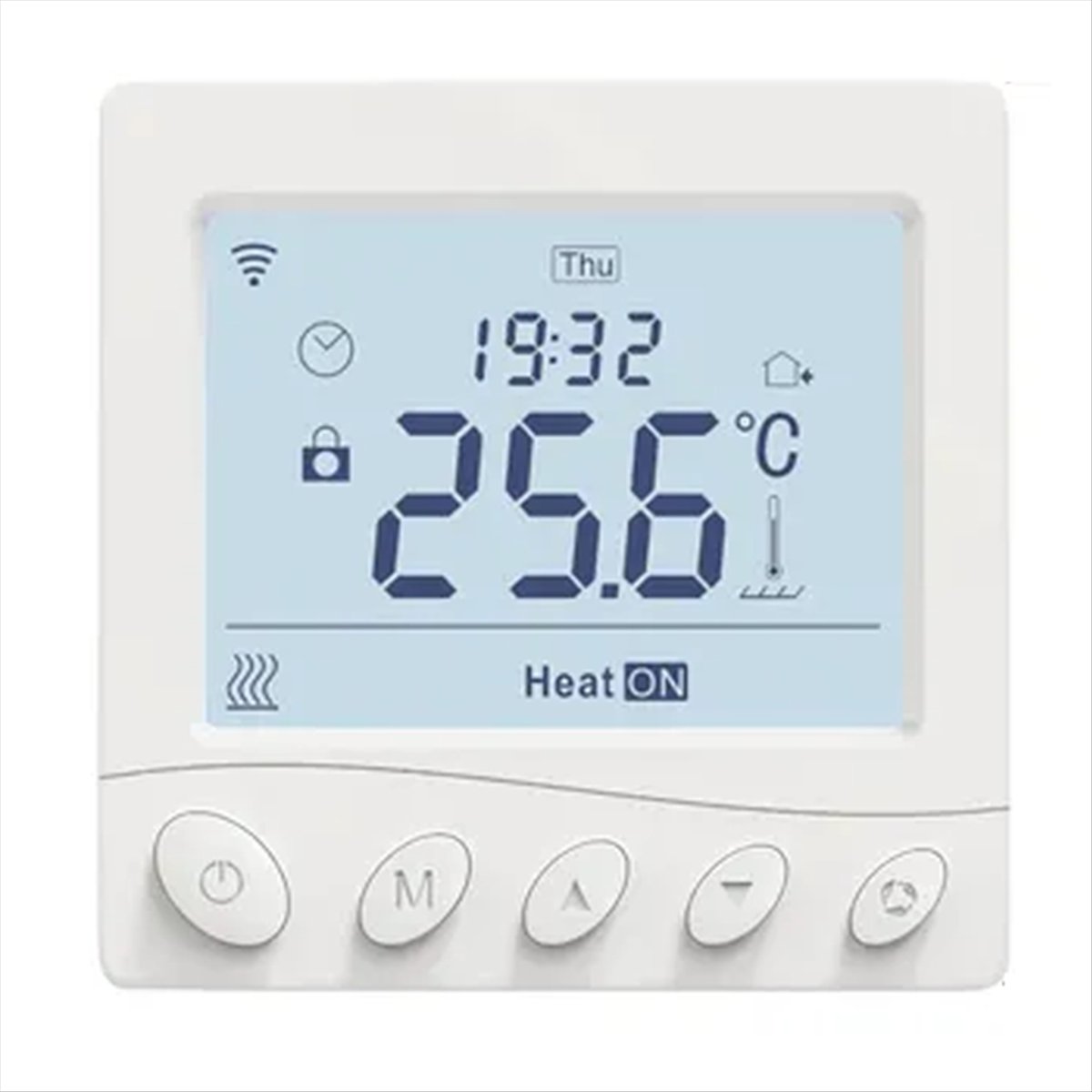 【Latest model】 Tuya WiFi Thermostat Room Temperature Controller Water/Electric Floor Heating Gas Boiler App Control ราคา 762 บาท*ส่งฟรี