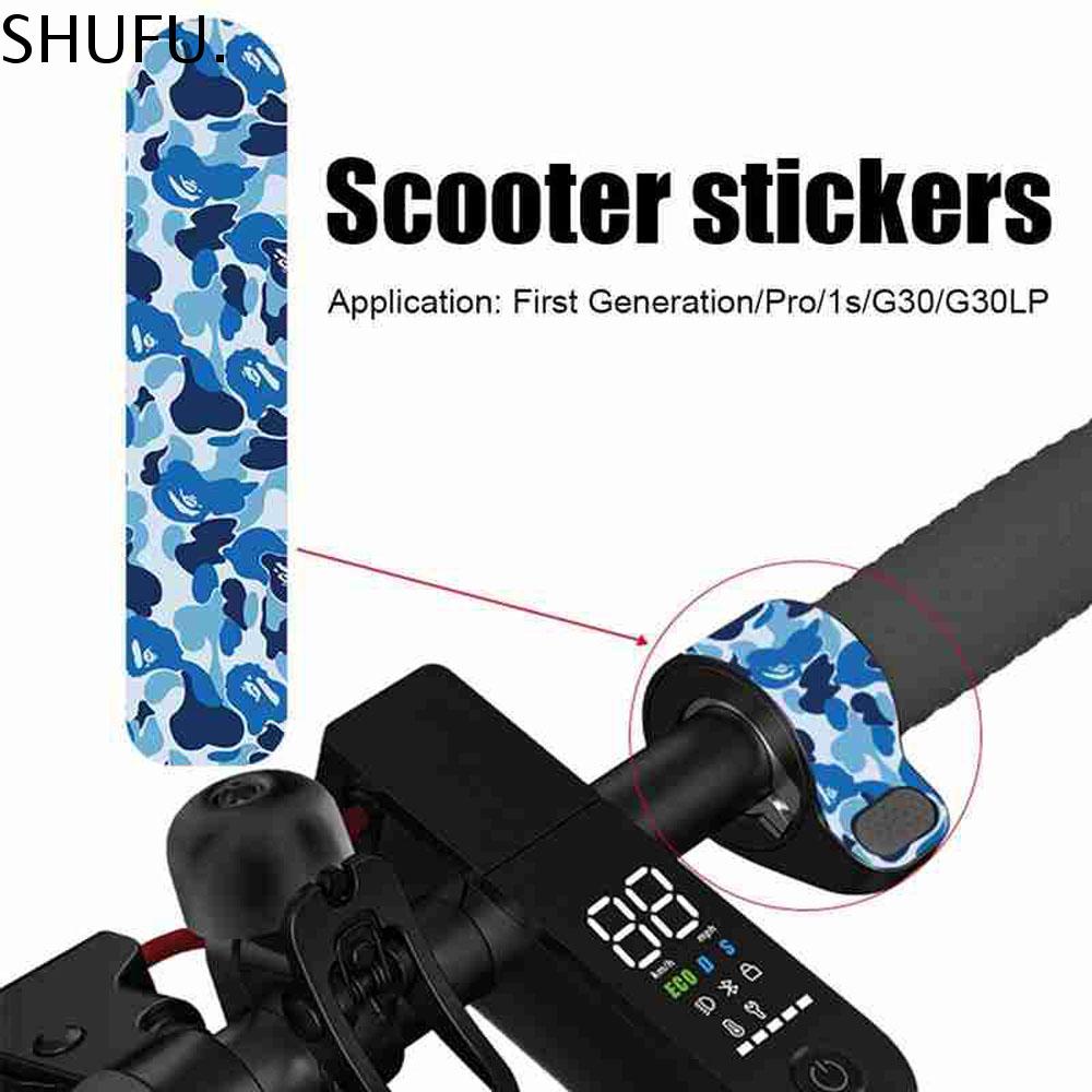 SHUFU. Xe tay ga 1s 9 Số dính 2 vào I3S2 Xe điện Phụ kiện xe tay ga Bộ phận xe tay ga Hình dán ngón tay tay ga xe tay ga Hình dán xe tay ga Nhãn dán bảo vệ