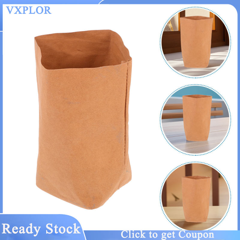 VXPLOR Túi giấy kraft đựng chậu hoa Túi giấy kraft lọ hoa Túi giấy kraft trồng chậu Túi giấy kraft đa năng Túi giấy kraft đa năng