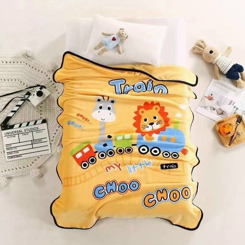 Chăn lông tuyết mềm mịn cho bé