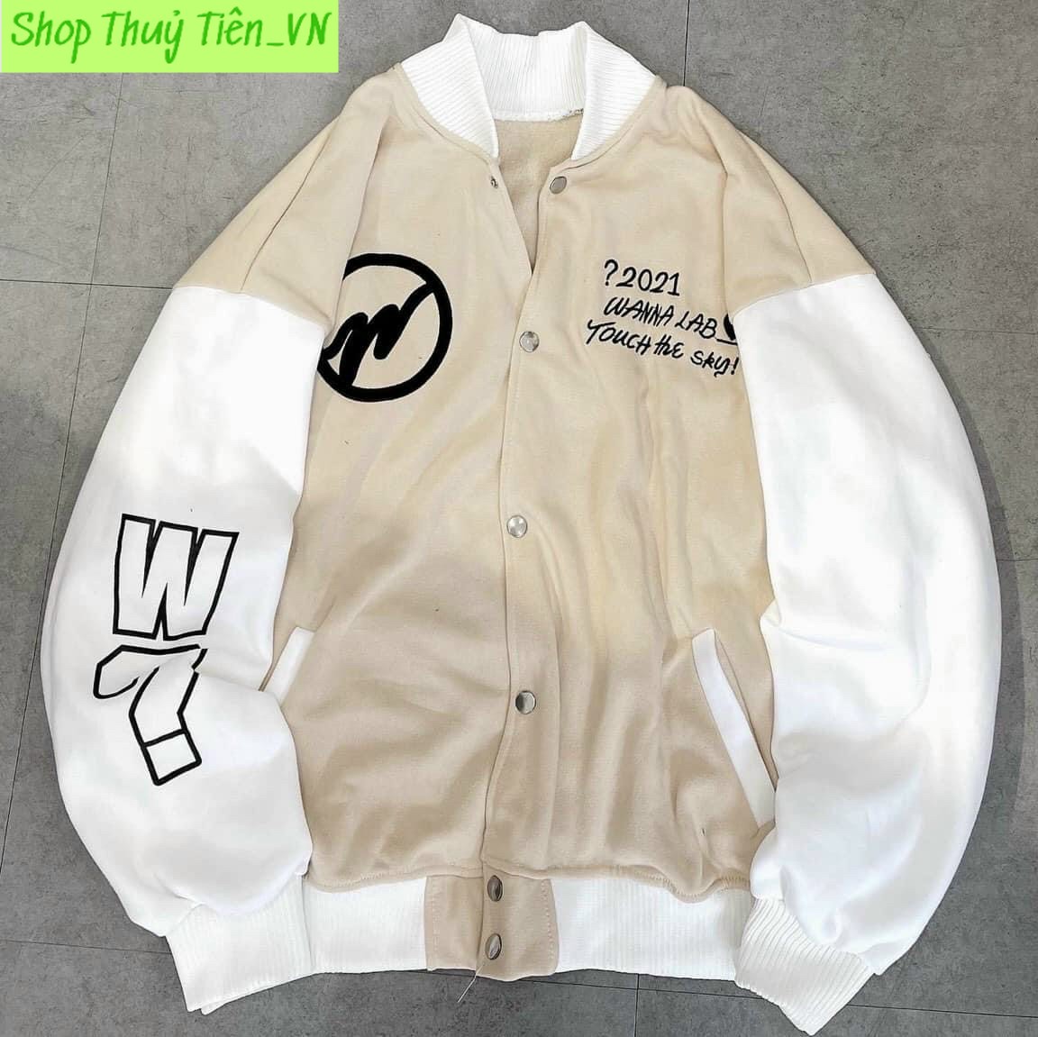 Áo Khoác Nỉ Cadigan Kiểu Dáng Bomber Phối Viền Sọc in Chữ  Kèm Số, Mẫu Mới Hot Trend