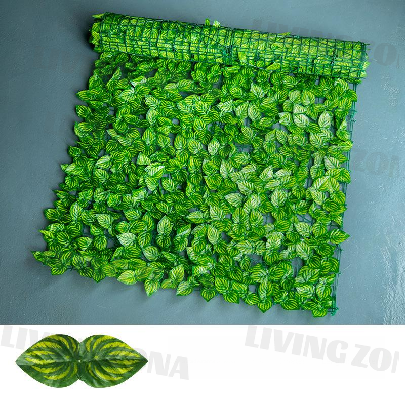 1M x 3M Daun plastik rambat dinding/Daun Dinding semangka/ Daun artifisial /daun rambat plastik 10 meter/daun rambat 3 meter/daun rambat dinding/ Daun dekorasi/Daun Rambat Sintetis Ukuran 1 Meter x 3 Meter/ Daun dekorasi